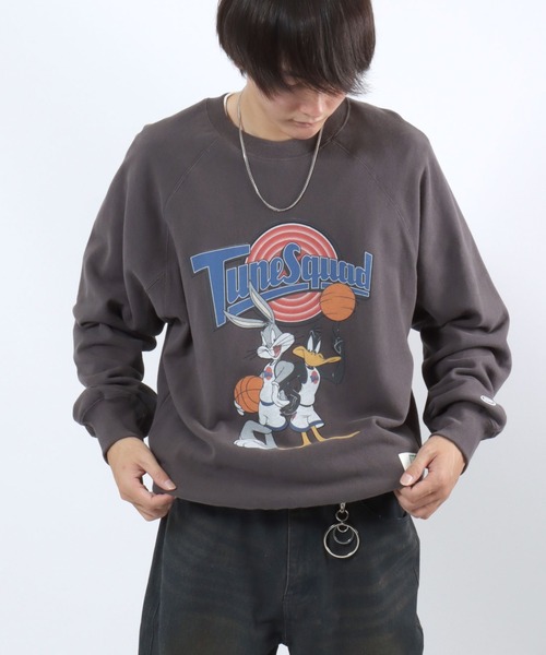 Looney Tunes(ルーニーテューンズ)の「DISCUS ATHLETIC×LOONEY TUNES「スペース・ジャム」 キャラクタープリントスウェットトレーナー メンズ レディース ユニセックス(スウェット・レディース・ホワイト系その他/ブラック/ブラック系その他/ホワイト・L/M)」の17枚目の写真
