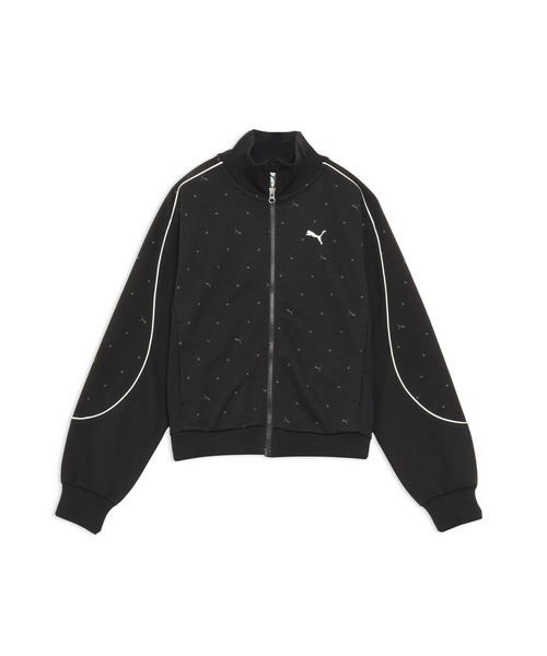 PUMA（プーマ）の「PUMA プーマ ウィメンズ CORE HERITAGE トラック ジャケット（ジャージ・レディース・ブラック/アーミー/ダークグレー・LARGE/MEDIUM/SMALL/X-LARGE）」の6枚目の写真