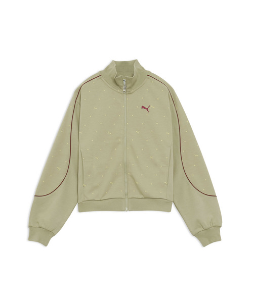 PUMA（プーマ）の「PUMA プーマ ウィメンズ CORE HERITAGE トラック ジャケット（ジャージ・レディース・ブラック/アーミー/ダークグレー・LARGE/MEDIUM/SMALL/X-LARGE）」の14枚目の写真