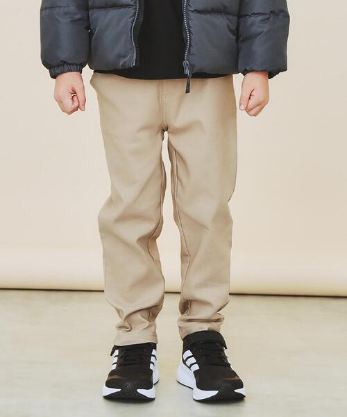 THE SHOP TK （ザ ショップ ティーケー ）の「【110－160/裏起毛】あったかのびーるストレートパンツ/洗濯機OK（その他パンツ・キッズ・ブラック/カーキ/サンドベージュ/ネイビー/ダークブラウン・16/14/13/12/11/15 ）」の12枚目の写真