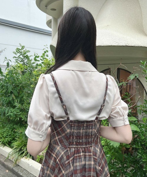 F i.n.t(フィント)の「スカーフタイ付き変形衿ブラウス(シャツ/ブラウス・レディース・ライトベージュ/アイボリー・FREE)」の19枚目の写真