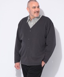B&T CLUB（ビーティークラブ）の「B＆T CLUB (ビーアンドティークラブ) 快ラクWEAR DRYリップル カーディガン（カーディガン/ボレロ・メンズ）」