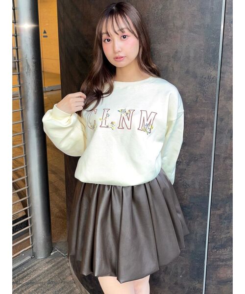 CALNAMUR(カルナムール)の「アソートビッグスウェット(スウェット・レディース・ネイビー/グレー/イエロー・FREE)」の4枚目の写真