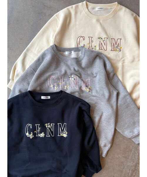 CALNAMUR(カルナムール)の「アソートビッグスウェット(スウェット・レディース・ネイビー/グレー/イエロー・FREE)」の11枚目の写真