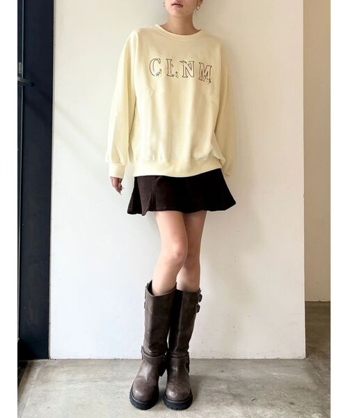 CALNAMUR(カルナムール)の「アソートビッグスウェット(スウェット・レディース・ネイビー/グレー/イエロー・FREE)」の19枚目の写真