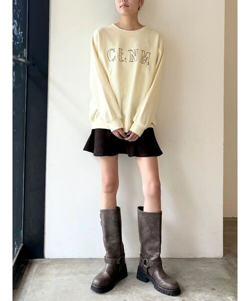 CALNAMUR(カルナムール)の「アソートビッグスウェット(スウェット・レディース・ネイビー/グレー/イエロー・FREE)」の20枚目の写真