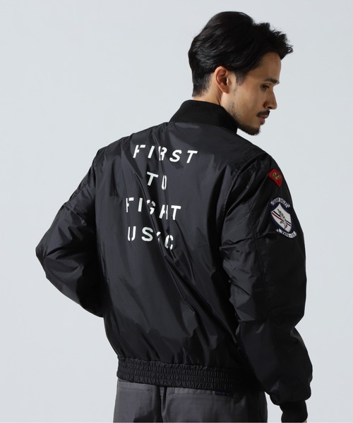 AVIREX（アヴィレックス）の「USMC LIGHT WEP JACKET / USMC ライト ウェップジャケット / AVIREX / アヴィレックス（ブルゾン・メンズ・オリーブ/ブラック・MEDIUM/LARGE/X-LARGE/XX-LARGE）」の21枚目の写真