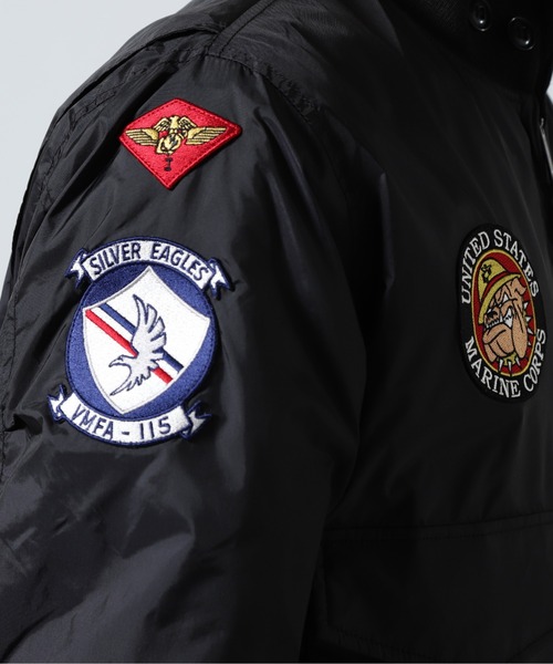 AVIREX（アヴィレックス）の「USMC LIGHT WEP JACKET / USMC ライト ウェップジャケット / AVIREX / アヴィレックス（ブルゾン・メンズ・オリーブ/ブラック・MEDIUM/LARGE/X-LARGE/XX-LARGE）」の18枚目の写真