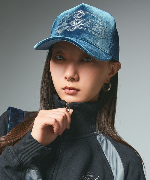 VELOUR TRUCKER CAP（キャップ）｜X-girl（エックスガール）の