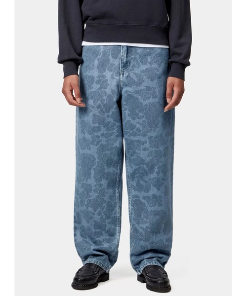 Carhartt WIP(カーハートダブリューアイピー)の「Carhartt WIP/カーハートダブリューアイピー W DUCK ORELL PANT デニムパンツ カモフラ柄 I033771(デニムパンツ・レディース・グレー系カモフラージュ/カモフラージュ・24inch)」の3枚目の写真