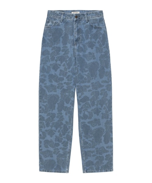 Carhartt WIP(カーハートダブリューアイピー)の「Carhartt WIP/カーハートダブリューアイピー W DUCK ORELL PANT デニムパンツ カモフラ柄 I033771(デニムパンツ・レディース・グレー系カモフラージュ/カモフラージュ・24inch)」の12枚目の写真