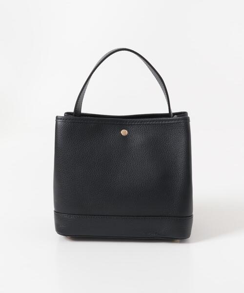URBAN RESEARCH ROSSO WOMEN(アーバンリサーチ ロッソ)の「AULENTTI スクエアBAG(ハンドバッグ・レディース・ブラック/ベージュ系その他/グリーン・-)」の2枚目の写真