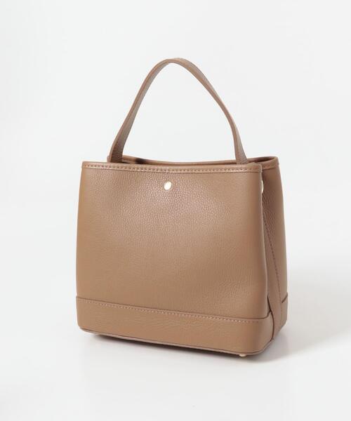 URBAN RESEARCH ROSSO WOMEN(アーバンリサーチ ロッソ)の「AULENTTI スクエアBAG(ハンドバッグ・レディース・ブラック/ベージュ系その他/グリーン・-)」の12枚目の写真