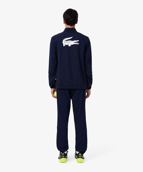 LACOSTE（ラコステ）の「『ダニール・メドベージェフ』バックヨークプリントトラックスーツ（ジャージ・メンズ・ネイビー/ブラック・4/3/5）」の20枚目の写真