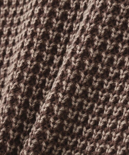 DANKE SCHON(ダンケシェーン)の「DankeSchon/ダンケシェーン/PIGMENT CHEMICAL AZE CREWNECK(ニット/セーター・レディース・ブラック/ブラウン・L/M)」の5枚目の写真