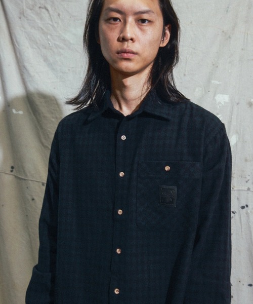 セール】FORMER/フォーマー ネルシャツ FSH-25305（シャツ/ブラウス