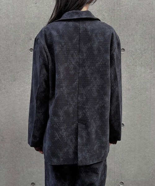 フラワープリント テーラードジャケット Lサイズ トルネードマート メンズ フラワープリント テーラードジャケット Lサイズ トルネードマート