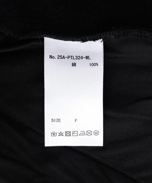WHITELAND(ホワイトランド)の「WHITELAND/ホワイトランド/SWEAT FLARE PANTS(スウェットパンツ・レディース・ブラウン/ブラック・F)」の11枚目の写真