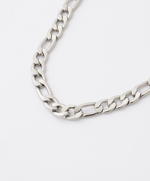 CIAOPANIC（チャオパニック）の「ボリュームチェーンネックレス（リング・メンズ・シルバー・FREE）」の4枚目の写真