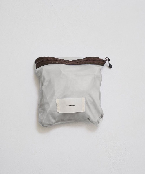 TODAYFUL（トゥデイフル）の「【TODAYFUL/トゥデイフル】Useful Sheer Backpack/シアーバックパック/リュック（バックパック/リュック・レディース・ブラック/ライトブルー・FREE）」の6枚目の写真