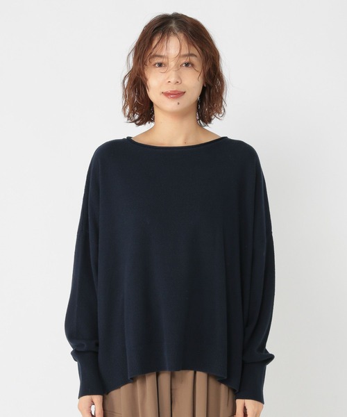 studio CLIP（スタディオクリップ）の「12ゲージコットンミックスアソートニットプルオーバー（ニット/セーター・レディース・ネイビー/その他2/レッド/ライトグレー/ライトブルー/その他3/その他1・FREE）」の18枚目の写真