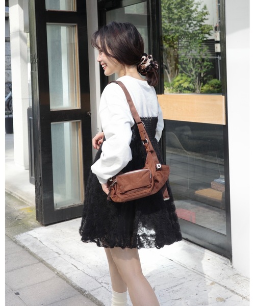 jumelle（ジュメロ）の「DOWNYショルダーバッグ（ショルダーバッグ・レディース・ブラウン・FREE）」の9枚目の写真