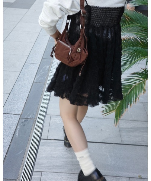 jumelle（ジュメロ）の「DOWNYショルダーバッグ（ショルダーバッグ・レディース・ブラウン・FREE）」の6枚目の写真