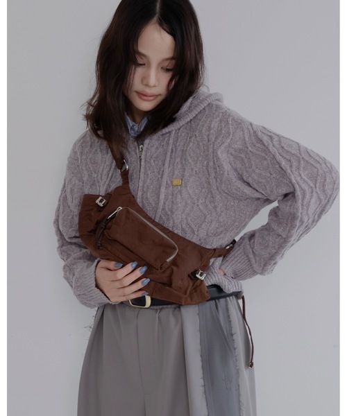 jumelle（ジュメロ）の「DOWNYショルダーバッグ（ショルダーバッグ・レディース・ブラウン・FREE）」の2枚目の写真