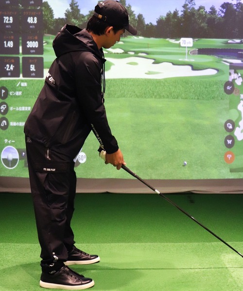 LUXE/R GOLF(ラグジュ ゴルフ)の「(RM)【LUXE/R GOLF】ストレッチ クロス サイドライン カーゴパンツ(カーゴパンツ・メンズ・ベージュ/ブラック/カーキ/グレー・M/L/XL)」の12枚目の写真