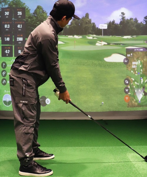 LUXE/R GOLF(ラグジュ ゴルフ)の「(RM)【LUXE/R GOLF】ストレッチ クロス サイドライン カーゴパンツ(カーゴパンツ・メンズ・ベージュ/ブラック/カーキ/グレー・M/L/XL)」の15枚目の写真