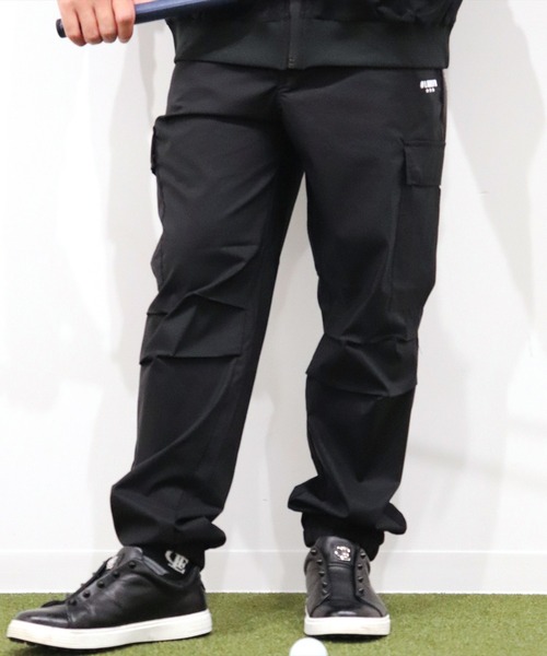 LUXE/R GOLF(ラグジュ ゴルフ)の「(RM)【LUXE/R GOLF】ストレッチ クロス サイドライン カーゴパンツ(カーゴパンツ・メンズ・ベージュ/ブラック/カーキ/グレー・M/L/XL)」の21枚目の写真