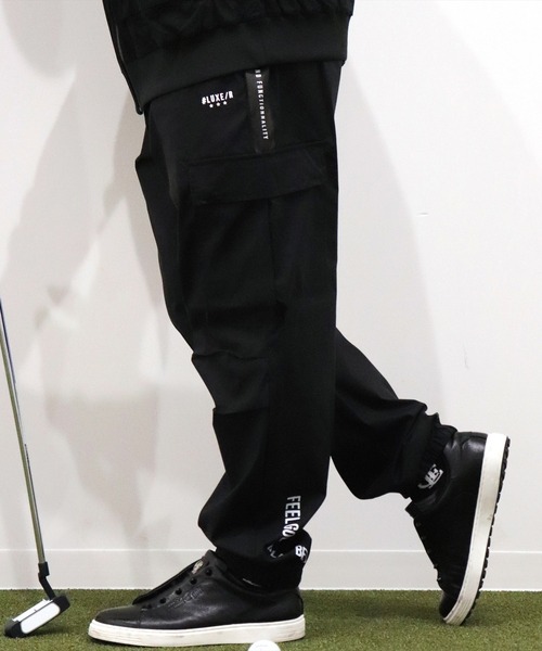 LUXE/R GOLF(ラグジュ ゴルフ)の「(RM)【LUXE/R GOLF】ストレッチ クロス サイドライン カーゴパンツ(カーゴパンツ・メンズ・ベージュ/ブラック/カーキ/グレー・M/L/XL)」の22枚目の写真