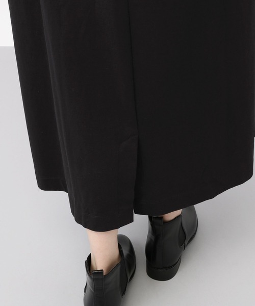 studio CLIP（スタディオクリップ）の「《natural by clip》CコーマWバイオカットワンピース[プチサイズあり]（ワンピース・レディース・ブラック/モカ/ネイビー・PF/FREE）」の20枚目の写真