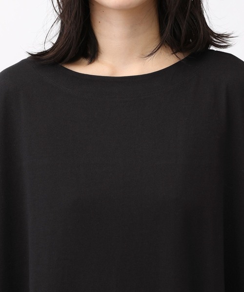 studio CLIP（スタディオクリップ）の「《natural by clip》CコーマWバイオカットワンピース[プチサイズあり]（ワンピース・レディース・ブラック/モカ/ネイビー・PF/FREE）」の15枚目の写真