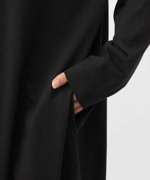 studio CLIP（スタディオクリップ）の「《natural by clip》CコーマWバイオカットワンピース[プチサイズあり]（ワンピース・レディース・ブラック/モカ/ネイビー・PF/FREE）」の17枚目の写真