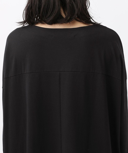 studio CLIP（スタディオクリップ）の「《natural by clip》CコーマWバイオカットワンピース[プチサイズあり]（ワンピース・レディース・ブラック/モカ/ネイビー・PF/FREE）」の19枚目の写真