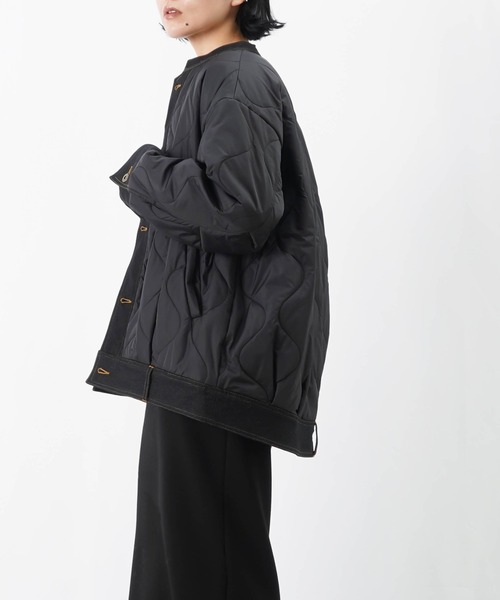LUCA/LADY LUCK LUCA（ルカ/レディラックルカ）の「LC/LLL Gジャン風キルトショートコート（その他アウター・レディース・ブラック・FREE）」の16枚目の写真