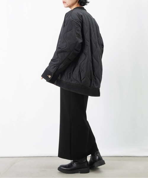 LUCA/LADY LUCK LUCA（ルカ/レディラックルカ）の「LC/LLL Gジャン風キルトショートコート（その他アウター・レディース・ブラック・FREE）」の17枚目の写真