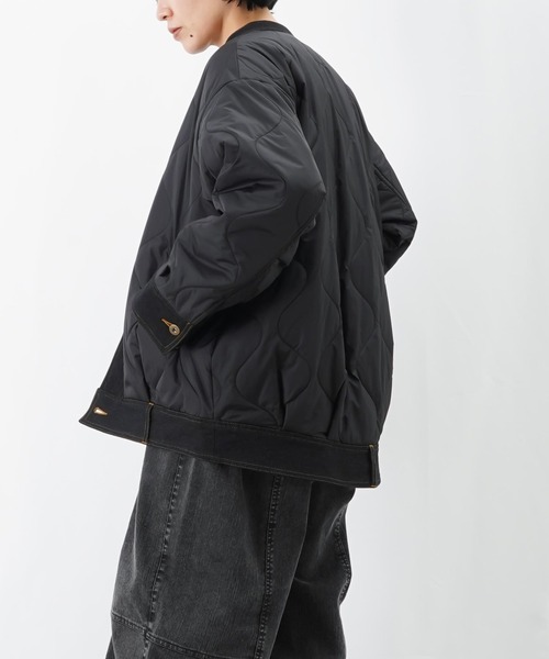 LUCA/LADY LUCK LUCA（ルカ/レディラックルカ）の「LC/LLL Gジャン風キルトショートコート（その他アウター・レディース・ブラック・FREE）」の20枚目の写真