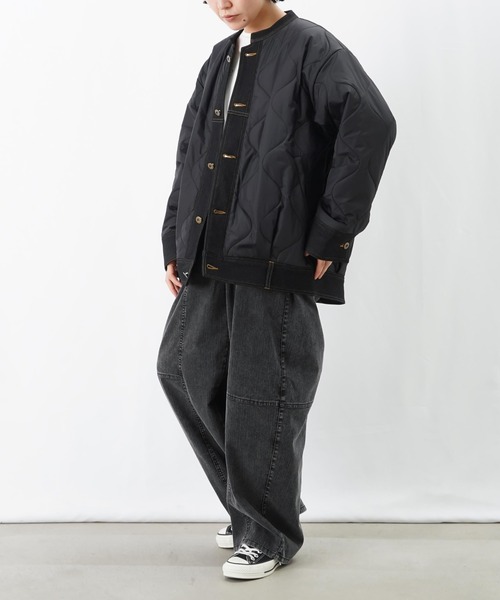 LUCA/LADY LUCK LUCA（ルカ/レディラックルカ）の「LC/LLL Gジャン風キルトショートコート（その他アウター・レディース・ブラック・FREE）」の8枚目の写真