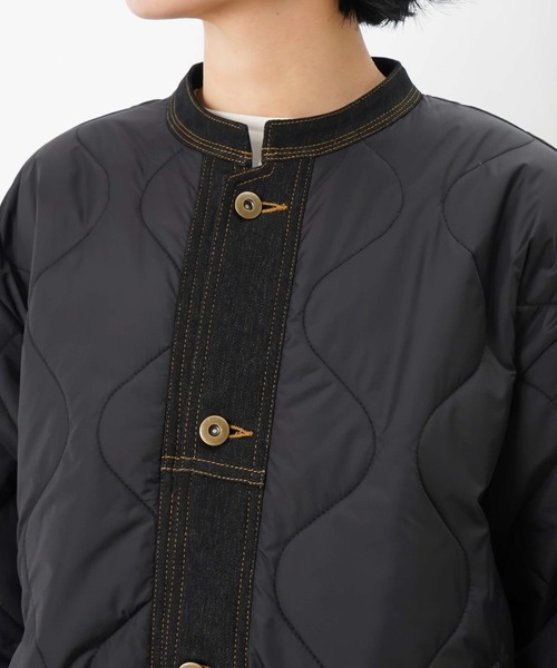 LUCA/LADY LUCK LUCA（ルカ/レディラックルカ）の「LC/LLL Gジャン風キルトショートコート（その他アウター・レディース・ブラック・FREE）」の13枚目の写真
