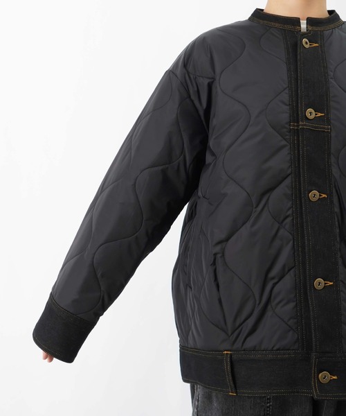 LUCA/LADY LUCK LUCA（ルカ/レディラックルカ）の「LC/LLL Gジャン風キルトショートコート（その他アウター・レディース・ブラック・FREE）」の12枚目の写真