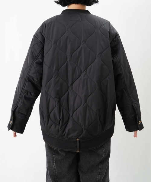 LUCA/LADY LUCK LUCA（ルカ/レディラックルカ）の「LC/LLL Gジャン風キルトショートコート（その他アウター・レディース・ブラック・FREE）」の10枚目の写真