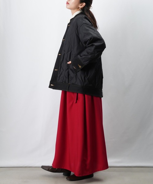 LUCA/LADY LUCK LUCA（ルカ/レディラックルカ）の「LC/LLL Gジャン風キルトショートコート（その他アウター・レディース・ブラック・FREE）」の21枚目の写真