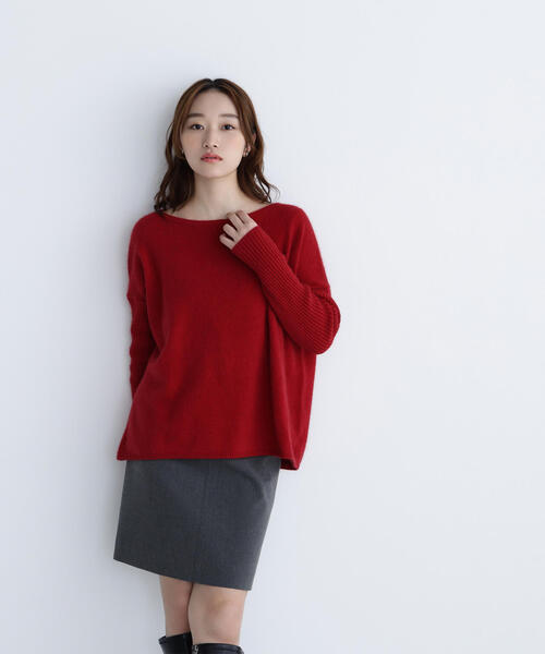 ◇ウールブレンドヘアリーニット（ニット/セーター）｜NATURAL BEAUTY