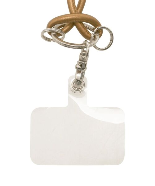 ELENDEEK（エレンディーク）の「チャームスマホショルダー（スマホケース/カバー・レディース・ブラック/オフホワイト/ブロンズ・FREE）」の17枚目の写真