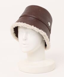 STELLA McCARTNEY（ステラマッカートニー）の「Logo Plush-Lined Bucket Hat / ロゴ プラッシュライニング バケットハット（ハット）」