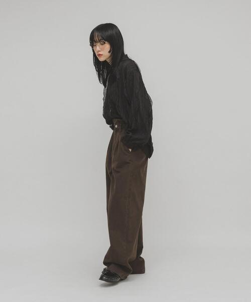 KBF（ケイビーエフ）の「プチフリルブラウス（シャツ/ブラウス）」 - WEAR
