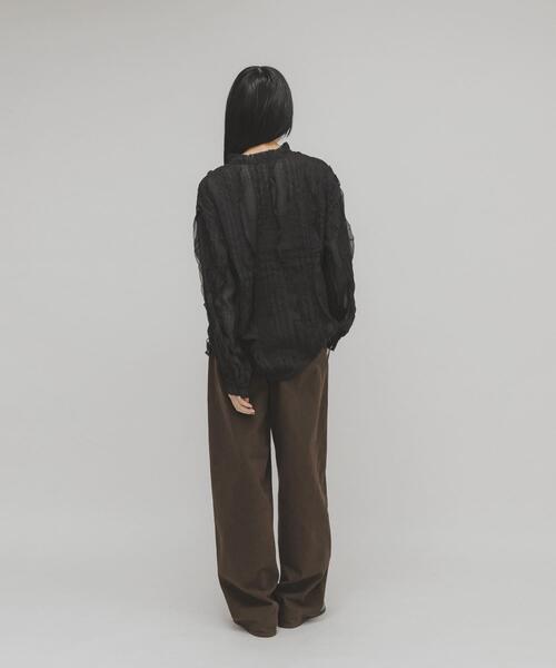 KBF（ケイビーエフ）の「プチフリルブラウス（シャツ/ブラウス）」 - WEAR