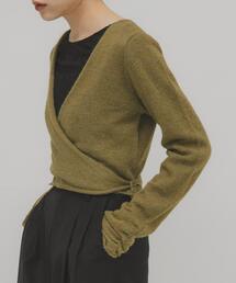 KBF | カシュクールコンパクトニット(ニット/セーター)